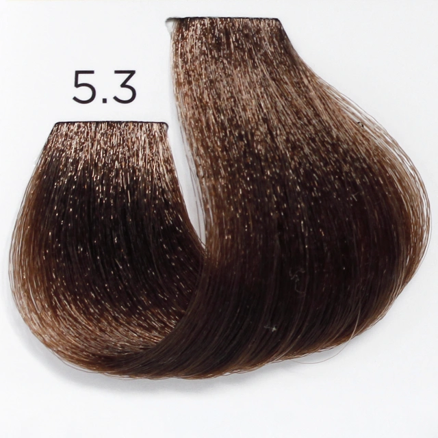 COULEUR DE MOUNIR - 5.3 Hajfesték - Light Gold Brown 90ml főképe